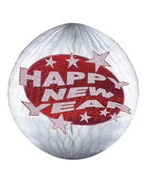 Διακοσμητικά Μπάλα Happy New Year 25cm 311811