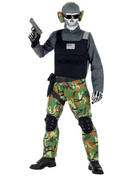 Αποκριάτικη Στολή Skeleton Soldier 0012 - 317297