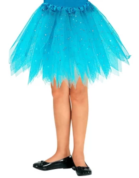 Παιδική Φούστα Tutu Azure με Glitter 317787