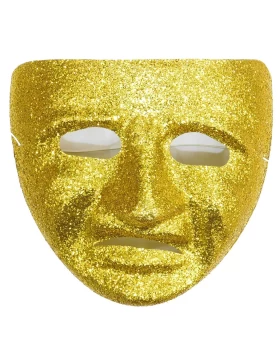 Αποκριάτικη Μάσκα Χρυσή 73253