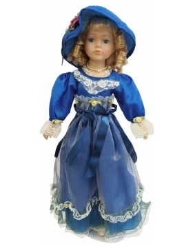 Διακοσμητική Κούκλα Πορσελάνης 55cm 603127