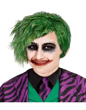 Αποκριάτικη Παιδική Περούκα Evil Joker 01988