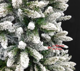 Χριστουγεννιάτικο Δέντρο Flock Tree Deluxe 220cm 234085 - 48648 (Thumb 3)