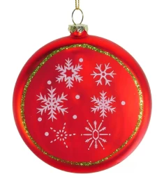 Χριστουγεννιάτικο Στολίδι Γυάλινο 10cm 40292 (Thumb 1)