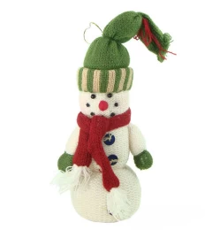 Χριστουγεννιάτικο Στολίδι Χιονάνθρωπος 778349b 28cm (Thumb 1)
