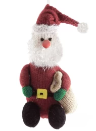 Χριστουγεννιάτικο Στολίδι Άγιος Βασίλης 778348b 18cm (Thumb 1)