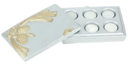 Χριστουγεννιάτικο Διακοσμητικό με 6 Ρεσώ 19x h4cm 10838 (Thumb 1)