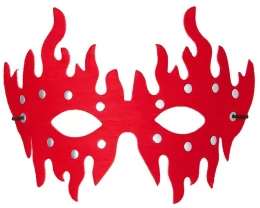 Αποκριάτικη Μάσκα Φωτιά- Διαβολίνας 73595 - 314055 (Thumb 1)
