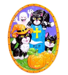 Halloween Διακοσμητικό Τοίχου 52x40cm 313955a (Thumb 1)
