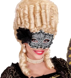 Αποκριάτικη Μάσκα με Μαύρο Τριαντάφυλλο 315116 (Thumb 5)