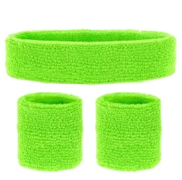 Set Sweatband Πράσινο 312051 (Thumb 2)