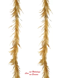 Διακοσμητική Γιρλάντα 150cm 231989 Πούπουλο (Thumb 2)