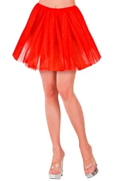 Αποκριάτικη Φούστα Ενηλίκων Tutu Κόκκινη 1749E - 311916 (Thumb 1)