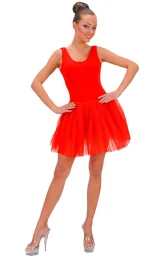 Αποκριάτικη Φούστα Ενηλίκων Tutu Κόκκινη 1749E - 311916 (Thumb 2)