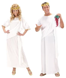 Τήβενος - Φόρεμα Μακρύ Άσπρο Unisex 7179 - 311904 (Thumb 1)