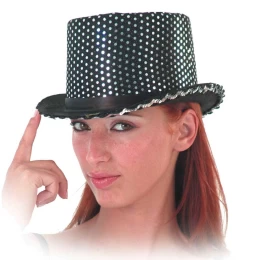 Αποκριάτικο Ημίψηλο Καπέλο με Πούλιες 312382 (Thumb 1)