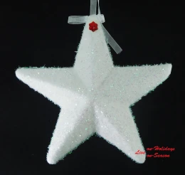 Χριστουγεννιάτικο Στολίδι Αστέρι 25cm L-3394 (Thumb 2)