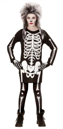 Παιδικό Καλσόν Σκελετού Halloween 70 DEN 314736 από 11 έως 14 ετών (Thumb 4)
