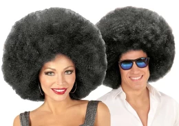 Αποκριάτικη Περούκα Άφρο 315074 Deluxe (Thumb 1)