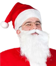 Σετ Άγιου Βασίλη Γυαλιά (Χωρίς Τζάμι) με Γενειάδα 315431 (Thumb 1)