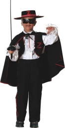 Αποκριάτικη Στολή Μαύρος Καβαλάρης 284 - 28400 (Thumb 1)