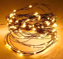 100 Micro Led B/Warm White 10m με Μετασχηματιστή IP44 - 80120 (Thumb 1)