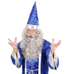 Αποκριάτικο Αξεσουάρ Γενειάδα Γκρί 317115 (Thumb 3)