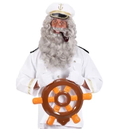 Αποκριάτικο Αξεσουάρ Γενειάδα Γκρί 317115 (Thumb 4)