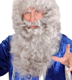 Αποκριάτικο Αξεσουάρ Γενειάδα Γκρί 317115 (Thumb 5)