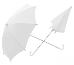 Αποκριάτικη Ομπρέλα Εποχής Άσπρη 6663W - 317173 (Thumb 1)