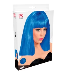 Αποκριάτικη Περούκα Μπλέ 317237 (Thumb 2)