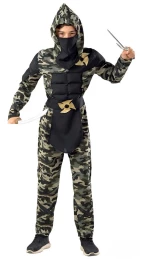Αποκριάτικη Στολή Νίντζα Κομμάντο 423 - 42300 (Thumb 1)
