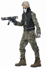 Αποκριάτικη Στολή Κομμάντο Νεκροκεφαλή 422 - 42200 (Thumb 1)