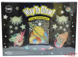 500 τεμάχια  - Φωσφορούχα Αστέρια και Πλανήτες 29855 (Thumb 1)