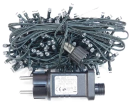 140 LED G/A Χριστουγεννιάτικα Φωτάκια με Πρόγραμμα 6.8m 236260 - IP44  (Thumb 2)