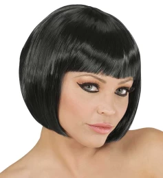 Αποκριάτικη Περούκα Μαύρη 317772 (Thumb 1)