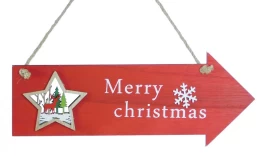 Χριστουγεννιάτικο Στολίδι Ξύλινο 30cm 236531  (Thumb 1)