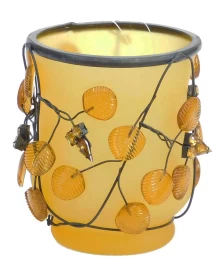 Διακοσμητικό Γυάλινο Κηροπήγιο 8.5x h10.5cm 236829 (Thumb 1)