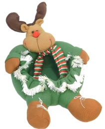 Χριστουγεννιάτικο Διακοσμητικό Καλάθι Τάρανδος 54x33cm 27988 (Thumb 1)