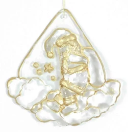 Χριστουγεννιάτικο Στολίδι Διάφανο με Παράσταση 236914a (Thumb 1)