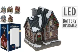 Χριστουγεννιάτικο Σπιτάκι Φωτιζόμενο 317361b (Thumb 2)