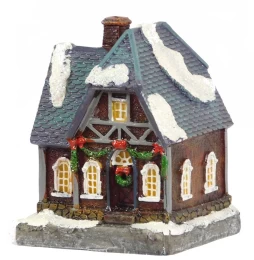 Χριστουγεννιάτικο Σπιτάκι Φωτιζόμενο 317361d (Thumb 1)