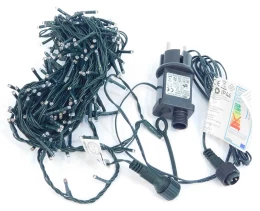 100 Led Λαμπάκια G/Warm White Επεκτεινόμενα με Πρόγραμμα 5m - IP44 - 80324  (Thumb 4)