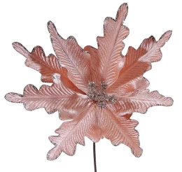 Χριστουγεννιάτικο Λουλούδι Ροζ 29cm 237268 (Thumb 1)