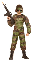 Αποκριάτικη Στολή Super Muscle Soldier 0051 - 318449 (Thumb 1)