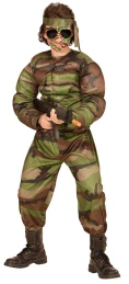 Αποκριάτικη Στολή Super Muscle Soldier 0051 - 318449 (Thumb 2)