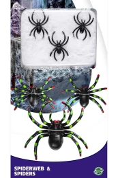 Ιστός με Αράχνες Halloween Διακόσμηση 317831 (Thumb 5)