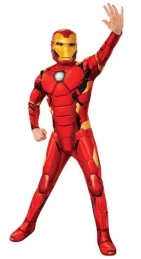 Αποκριάτικη Στολή Iron Man Deluxe 300990 (Thumb 1)