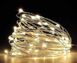 20 Micro Led S/Warm White 684349 Σταθερά Λαμπάκια Μπαταρίας (Thumb 1)