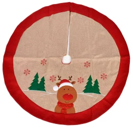 Χριστουγεννιάτικη Ποδιά Δέντρου με Παράσταση 90cm 237366 (Thumb 1)